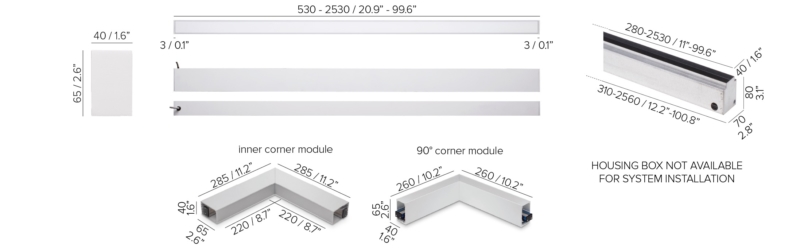 DettaglioInserto Medium 65 F / 65 F System